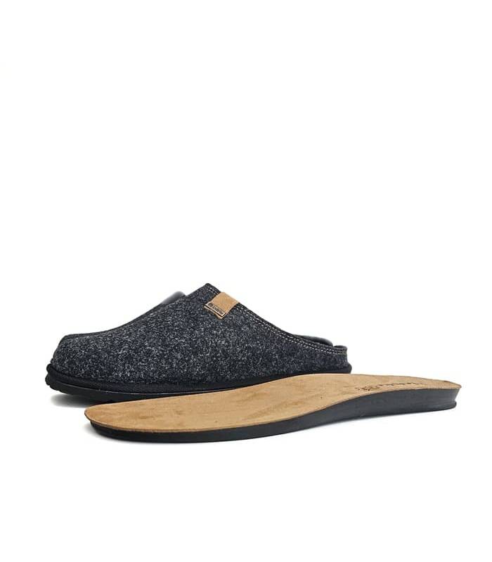 zapatillas casa hombre ecológicas plantilla extraíble Inblu