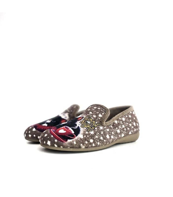 zapatillas invierno mujer España plantilla extraíble vista lateral