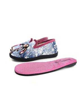 zapatillas casa mujer cómodas plantilla extraíble eucalipto