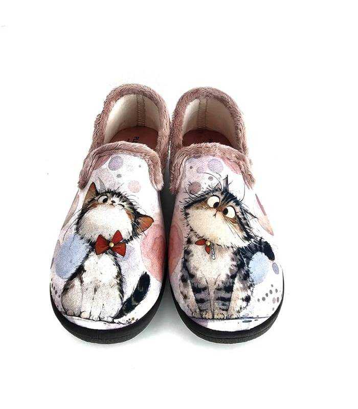 zapatillas casa mujer plumaflex invierno