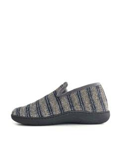zapatillas invierno hombre textil gris