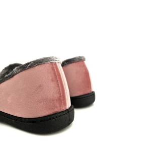 Plumaflex calzado mujer invierno rosa, vista trasera