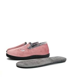 zapatillas casa plantilla extraíble rosa