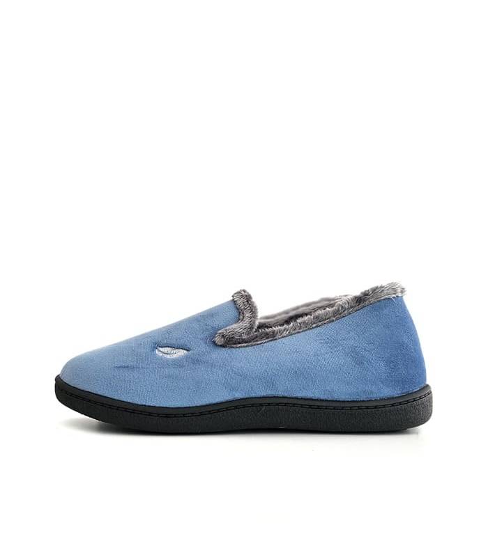 zapatillas invierno mujer cómodas azul