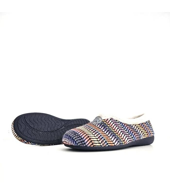 zapatillas casa multicolor Gema García