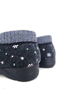 zapatillas velcro mujer invierno, vista trasera