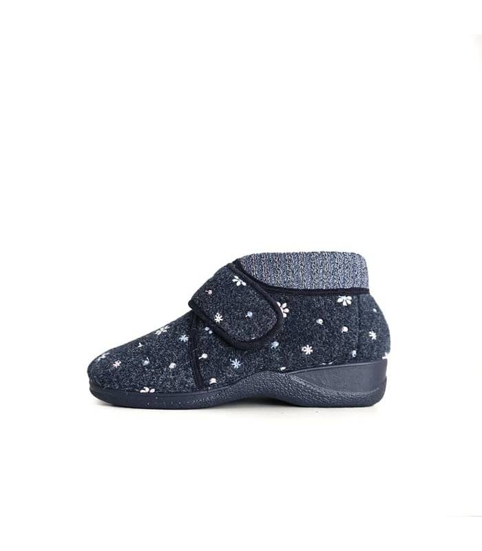 zapatillas Doctor Cutillas invierno, vista de perfil