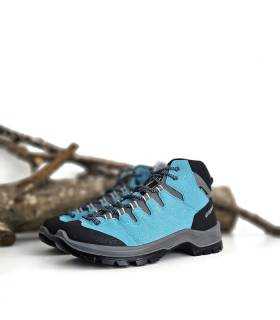 botas impermeables grisport mujer azul perfil