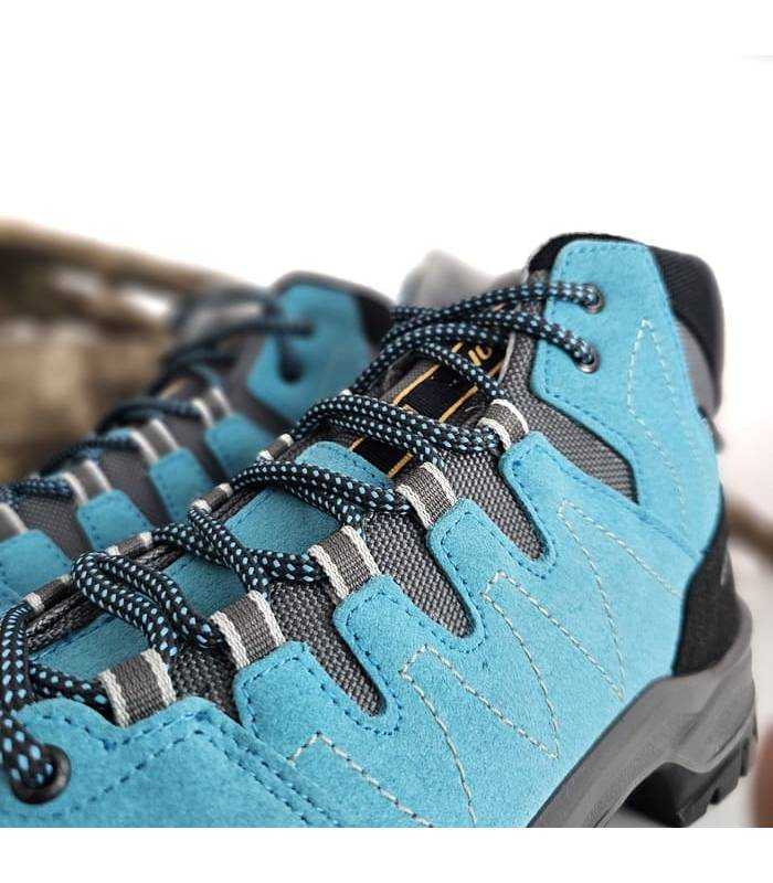 botas impermeables grisport mujer detalle cordones