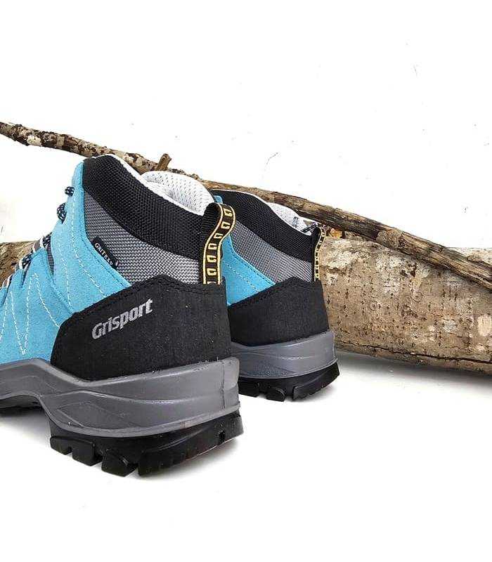 botas impermeables grisport mujer parte trasera