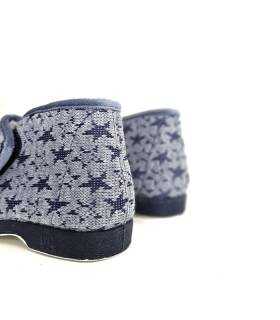 calzado invierno mujer cutillas azul