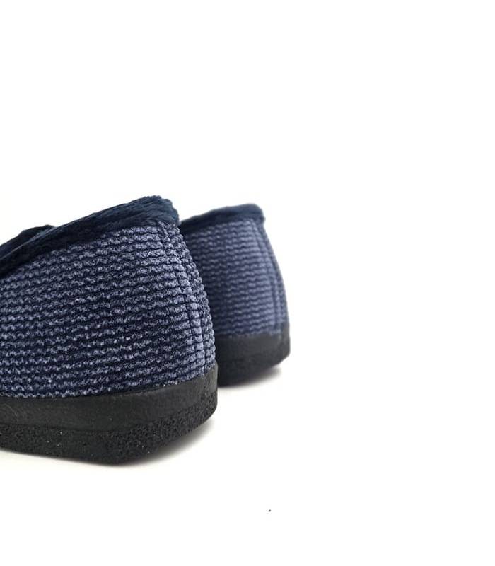 trasera zapatillas hombre azules invierno lana Plumaflex