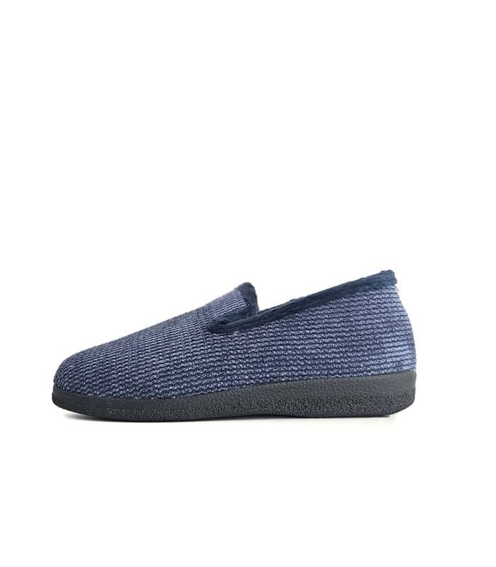perfil zapatillas casa hombre azules de invierno marrones Plumaflex