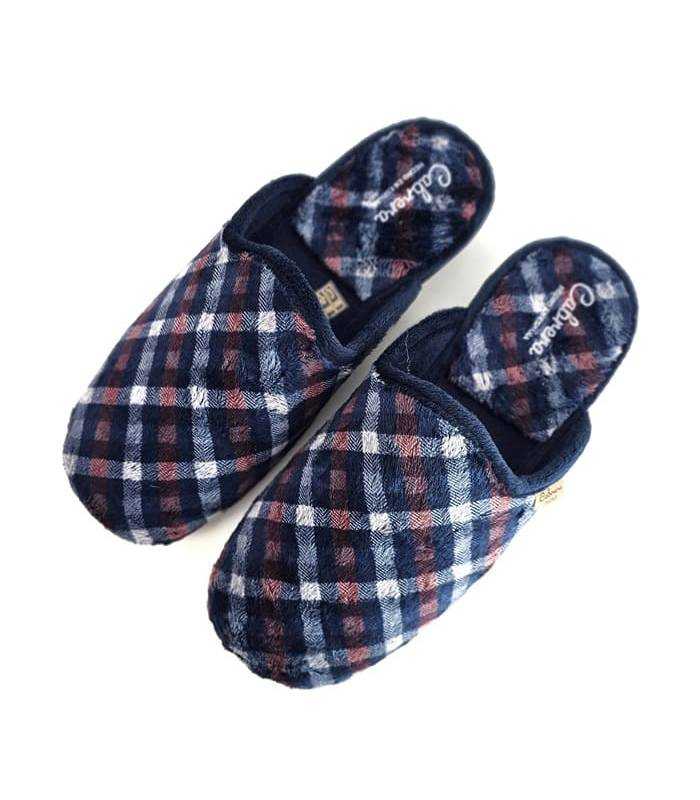 zapatillas casa hombre cabrera cuadros invierno