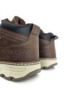 detalle trasera botas hombre Chasta marrones J’hayber