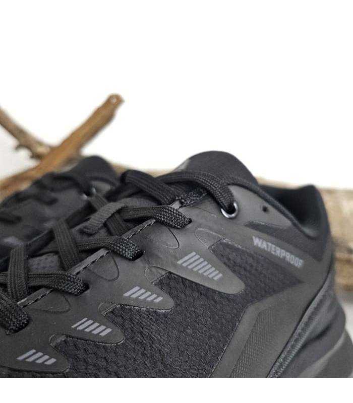 detalle material softshell zapatillas trekking hombre