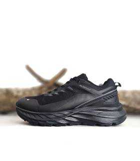 perfil lateral zapatillas trekking impermeables hombre