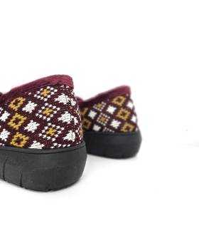 Zapatillas invierno mujer Plumaflex talón y cuña ligera