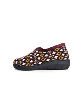 Zapatillas casa fabricadas España Plumaflex laterales