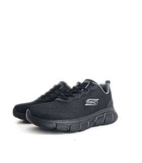 zapatillas deportivas hombre skechers negras bobs sport b flex icy edge