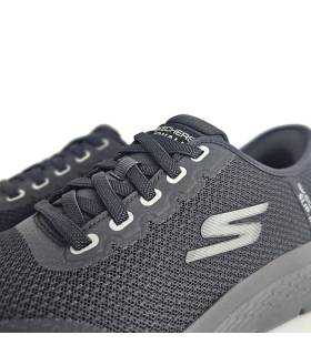 zapatillas skechers slip ins go walk flex hombre negras