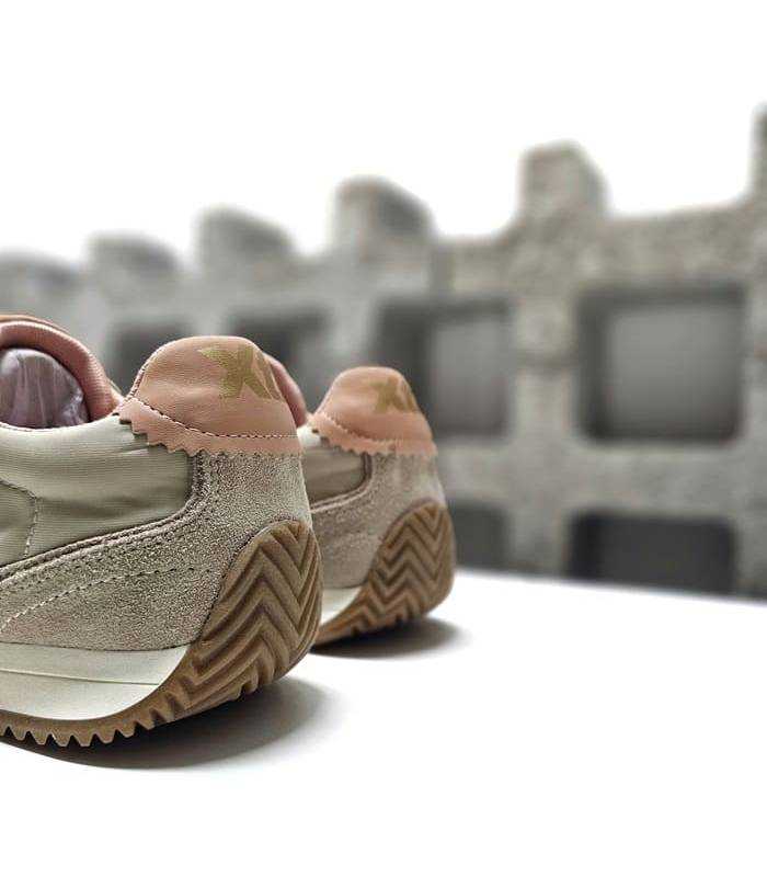 zapatillas verano mujer xti beige trasera