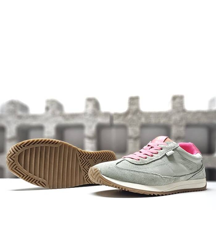 deportivas mujer xti verde claro suela caucho