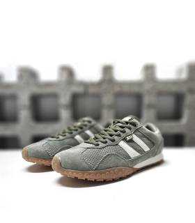 zapatillas deportivas mujer xti verde perfil