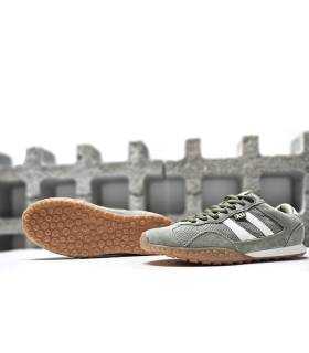 deportivas mujer xti verde suela caramelo