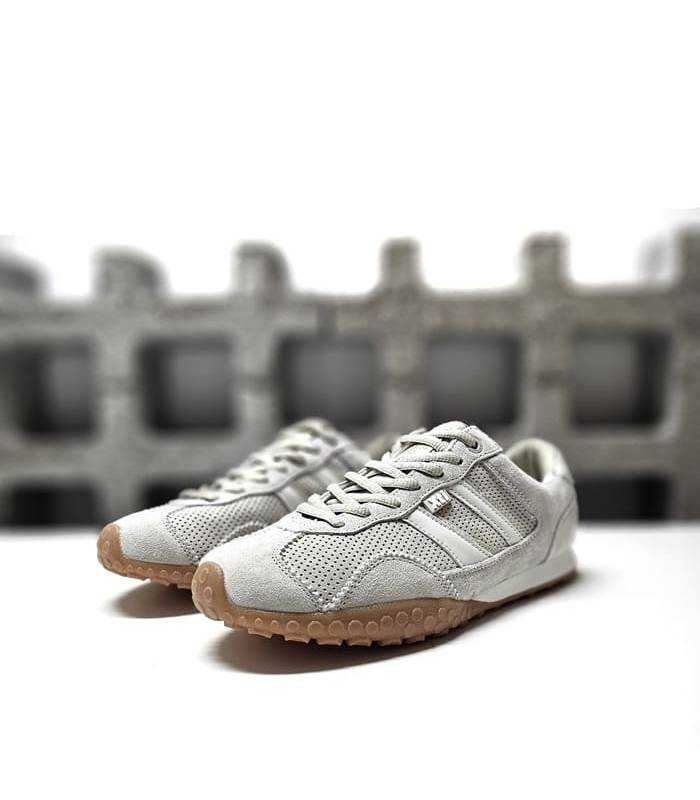 zapatillas mujer xti crudo vista lateral