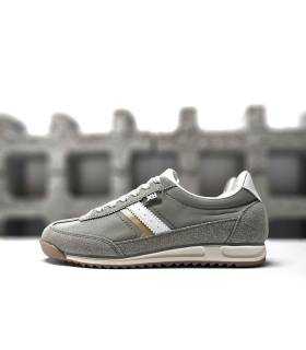 zapatillas mujer xti kaki vista lateral