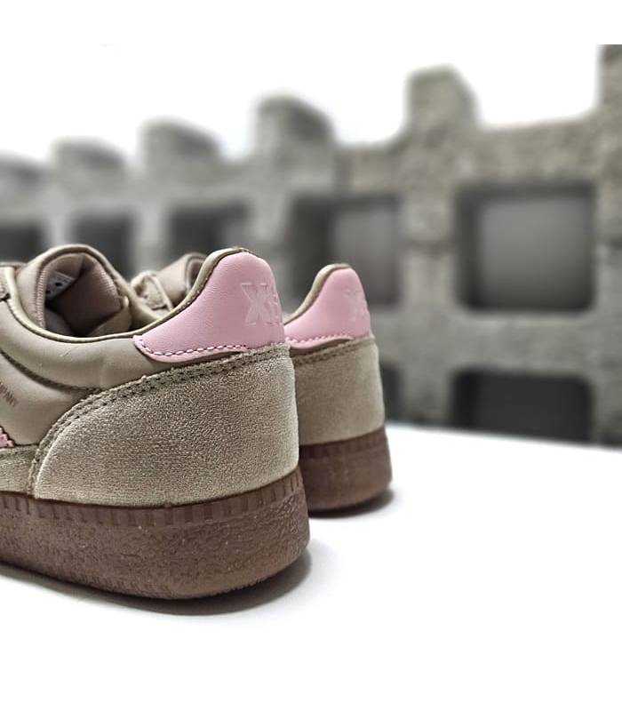 zapatillas verano mujer xti beige trasera