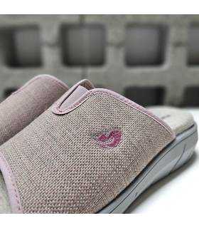 zapatillas casa mujer plumaflex ajuste empeine elástico