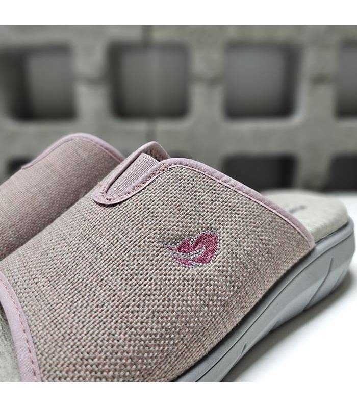 zapatillas casa mujer plumaflex ajuste empeine elástico