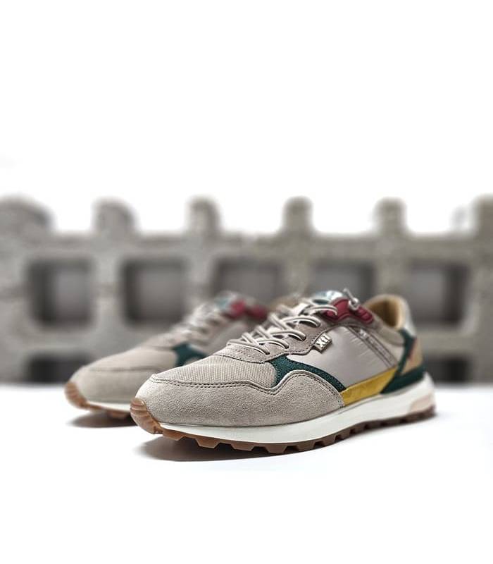 zapatillas deportivas casual hombre XTI beige