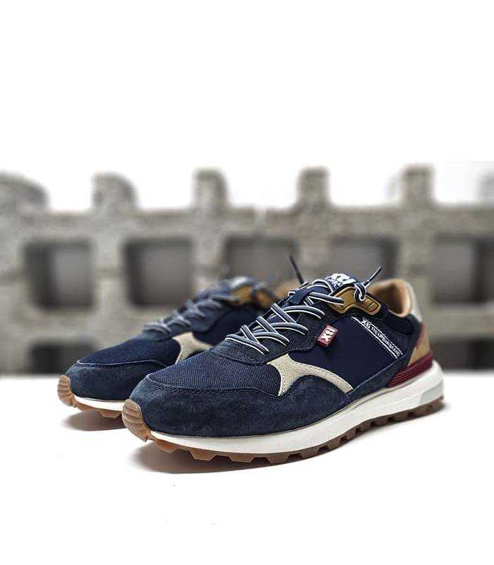 zapatillas deportivas casual hombre XTI azul