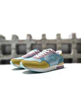 zapatillas deportivas casual mujer XTI turquesa