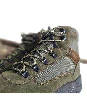 botas monte serraje cordura Fortun, detalle de cordones