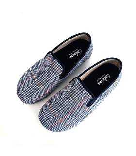 zapatillas casa príncipe gales hombre cerradas verano