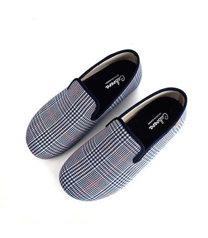 zapatillas casa príncipe gales hombre cerradas verano