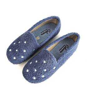 zapatillas casa fabricadas España Cabrera, vista suoerior