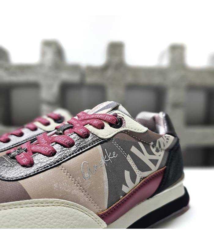sneakers anekke new york detalles cordones y materiales