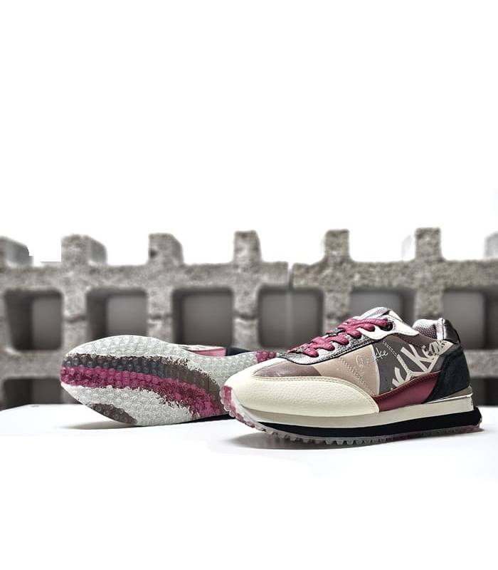 zapatillas anekke suela track mujer amortiguada