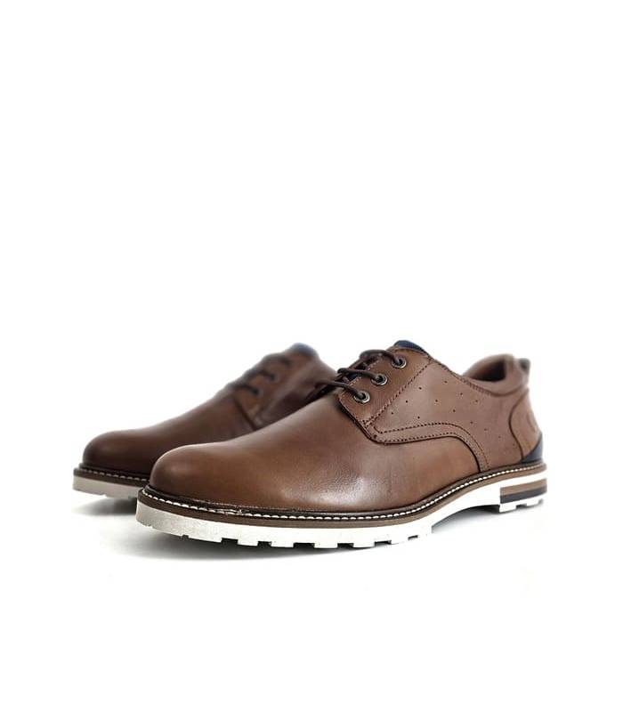 zapatos piel verano hombre marrón