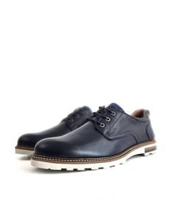 zapatos piel verano hombre azul