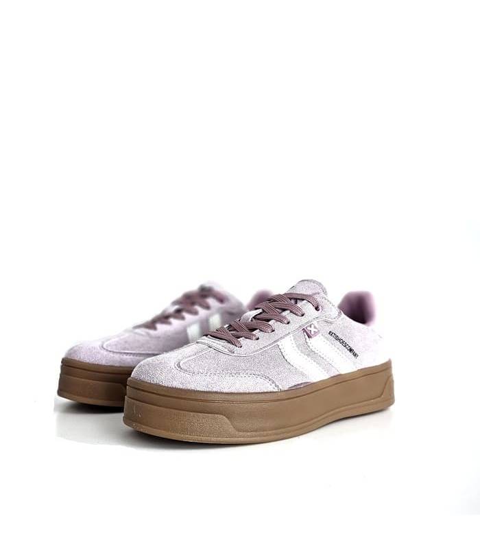 zapatillas plataforma mujer rosa Xti