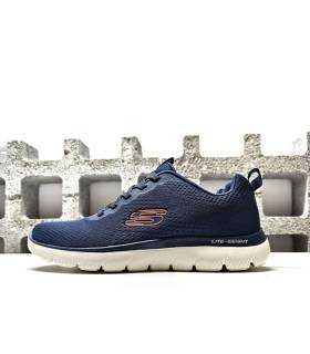 skechers summits eckler hombre zapatillas deportivas azul