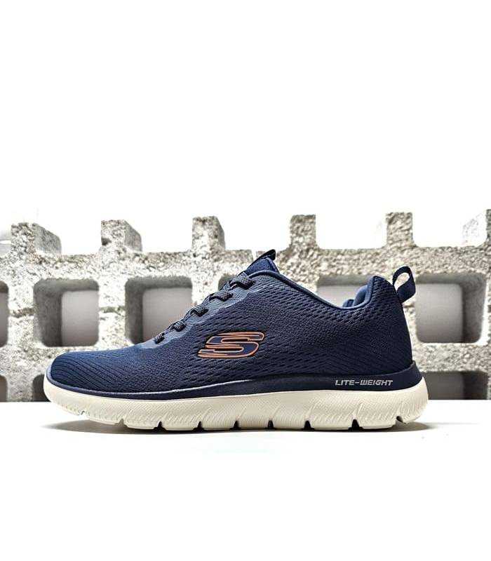 skechers summits eckler hombre zapatillas deportivas azul