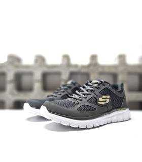 zapatillas skechers deportivas hombre gris burns agoura