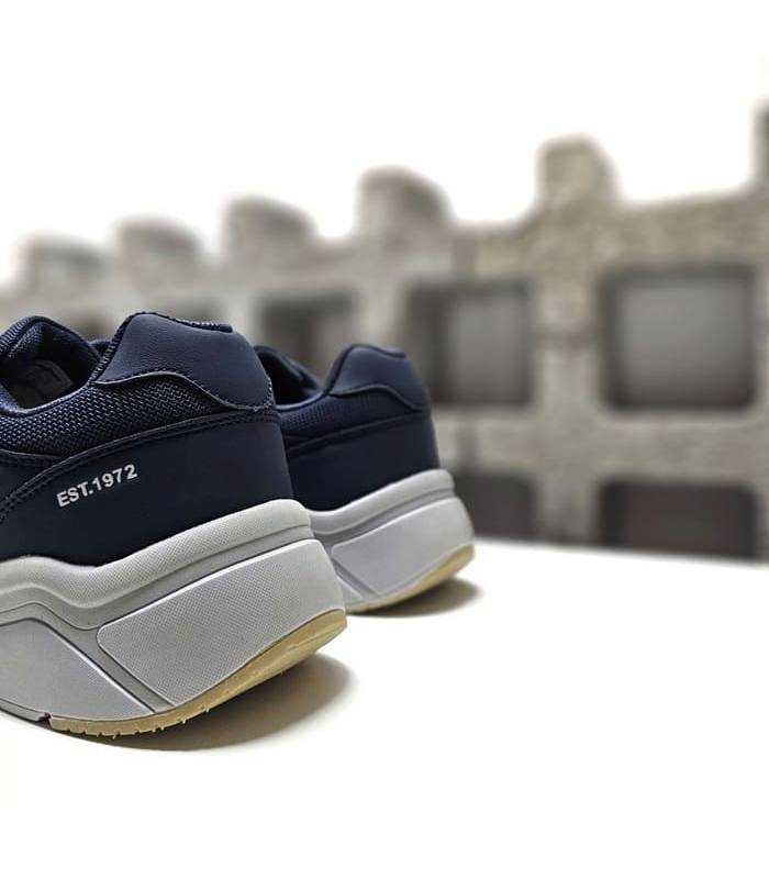 zapatillas jhayber urbanas verano azul, trasera